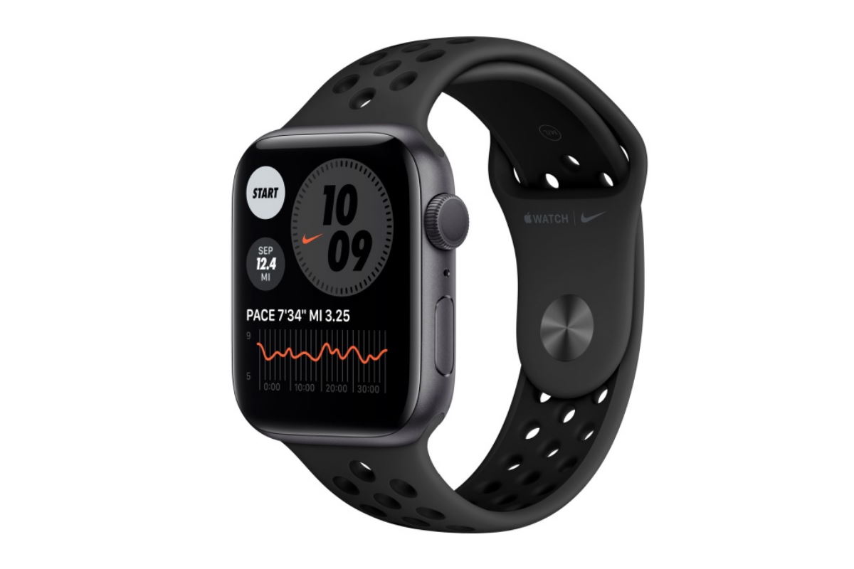 Смарт-часы Apple Watch 6 (40mm) Nike Space Gray (Anthractite/Black Sport Band)