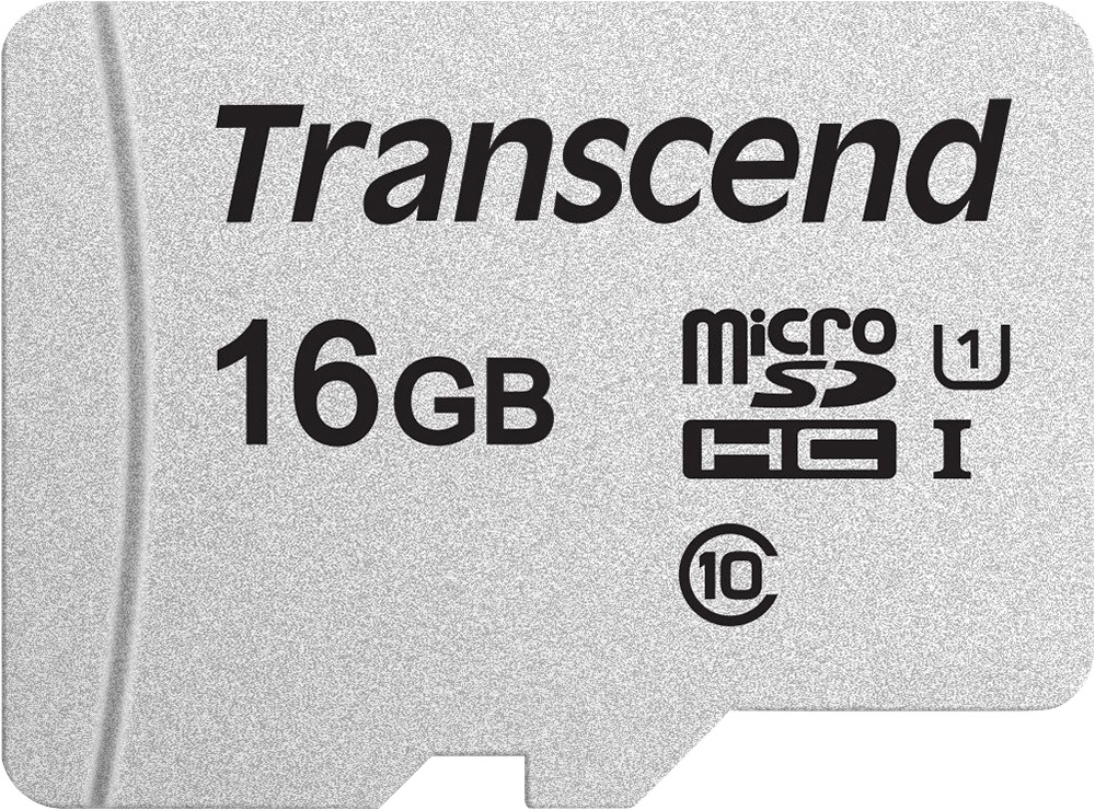 Карта памяти MicroSD Transcend TS16GUSD300S 16GB