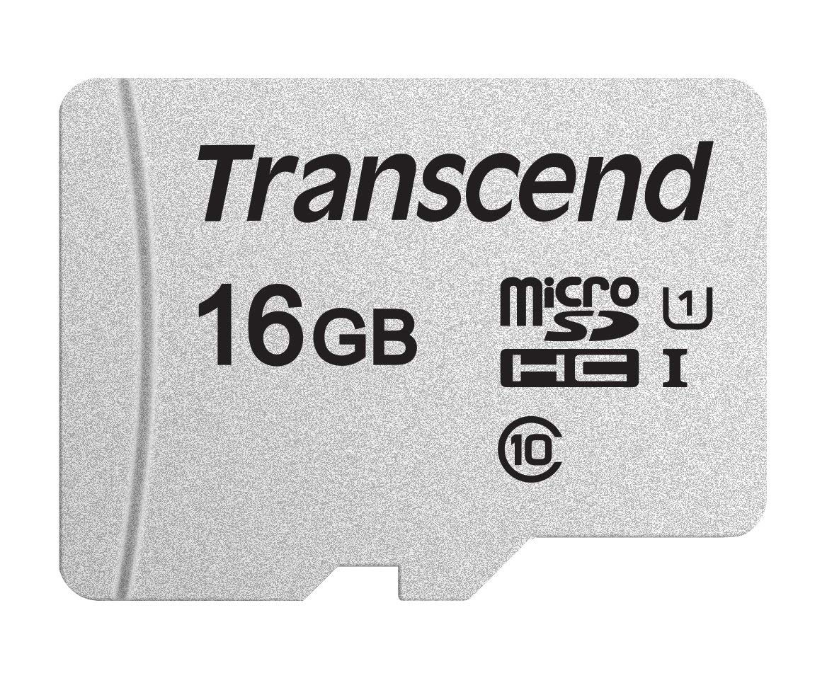 Карта памяти Transcend TS16GUSD300S-A 16Gb