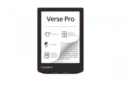 Электронная книга PocketBook PB634-3-CIS красный 