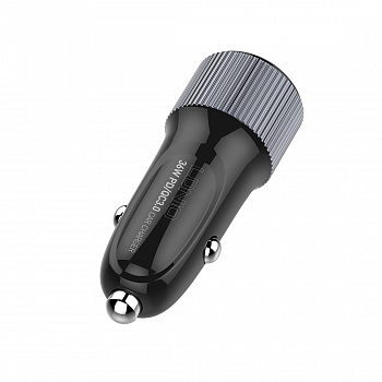 Автомобильное зарядное устройство LDNIO C510Q 2*USB(A,C) Type-C Чёрный Автомобильное зарядное устройство LDNIO C510Q 2*USB(A,C) Type-C Чёрный