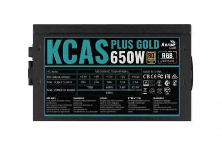 Aerocool KCAS PLUS GOLD 650W RGB21