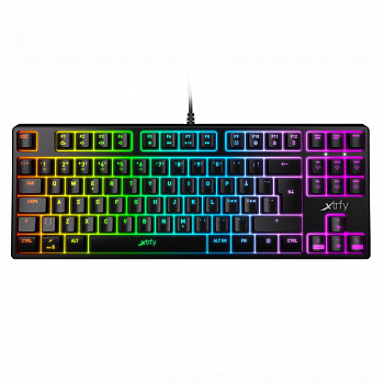 Клавиатура игровая/Gaming keyboard Xtrfy K4 TKL RGB Kailh Red RU Клавиатура игровая/Gaming keyboard Xtrfy K4 TKL RGB Kailh Red RU
