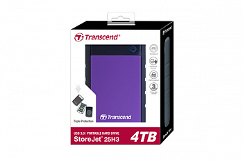 Внешний жесткий диск 2.5 4TB Transcend TS4TSJ25H3P Внешний жесткий диск 2.5 4TB Transcend TS4TSJ25H3P