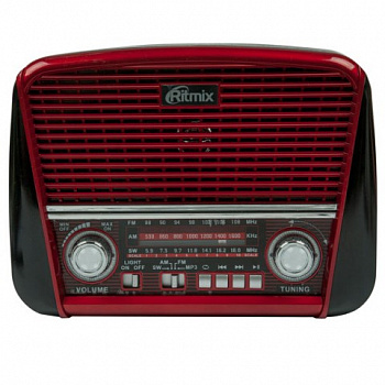 Радиоприемник портативный Ritmix RPR-050 red Радиоприемник портативный Ritmix RPR-050 red