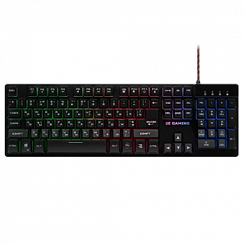 Клавиатура игровая 2E GAMING KG280 LED USB Black Ukr Клавиатура игровая 2E GAMING KG280 LED USB Black Ukr