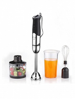 Блендер кухонный электрический, 400 Вт, из нержавеющей стали M-08