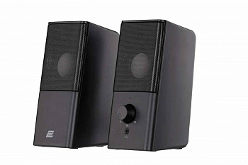 Акустическая система 2E PCS202, 2.0, USB, Black Акустическая система 2E PCS202, 2.0, USB, Black