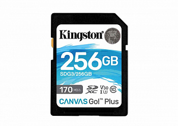 Карта памяти SD 256GB Class 10 U3 Kingston SDG3/256GB