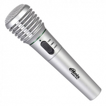 Микрофон вокальный Ritmix RWM-100 черный Микрофон вокальный Ritmix RWM-100 черный