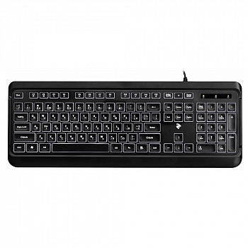 Клавиатура 2E KS120 White backlight USB Black Клавиатура 2E KS120 White backlight USB Black