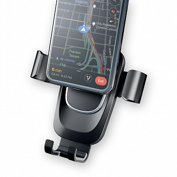 Держатель автомобильный OLMIO Graviton черный Держатель автомобильный OLMIO Graviton черный