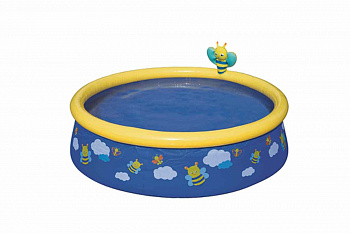 Бассейн Bestway My First Pool 152х38см с разбрызгивателем, 477л, от 2 лет 57326 Бассейн Bestway My First Pool 152х38см с разбрызгивателем, 477л, от 2 лет 57326
