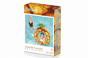 Надувной круг для плавания Bestway Summer Fruit Pool Rings 36121 Надувной круг для плавания Bestway Summer Fruit Pool Rings 36121