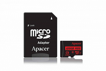 Карта памяти Apacer 128GB AP128GMCSX10U5-R