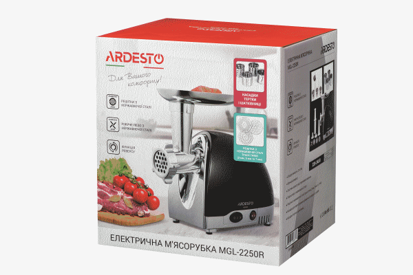 Мясорубка Ardesto MGL-2250R Black