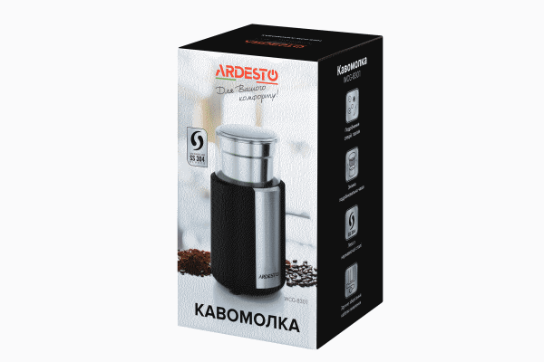 Кофемолка Ardesto WCG-8301 Black