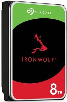 Жесткий диск для NAS систем  8Tb HDD Seagate IronWolf SATA 6Gb/s 7200rpm 3.5" 256Mb ST8000VN002