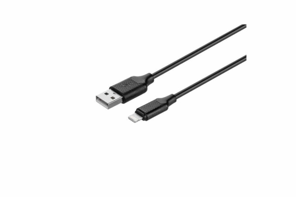 КАБЕЛЬ KITS USB 2.0 TO LIGHTNING CABLE 2A BLACK